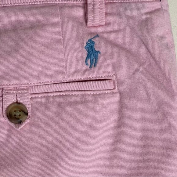 Polo Ralph Lauren Men’s Washed Stretch Straight Chino Pant Carmel Pink 34/32 - Picture 9 of 16